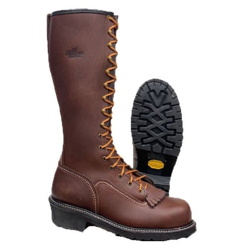 Thorogood 16" Unlined Composite Toe Lineman Boot