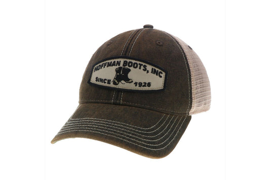 Hoffman Logo Hat Black Patch