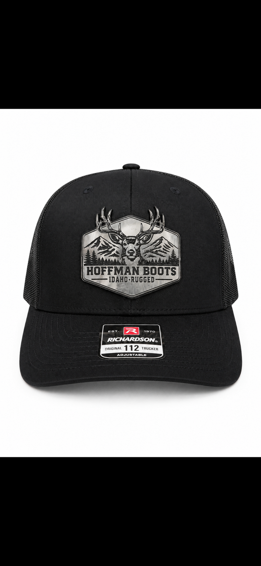Gorra con el logotipo de Hoffman color mostaza