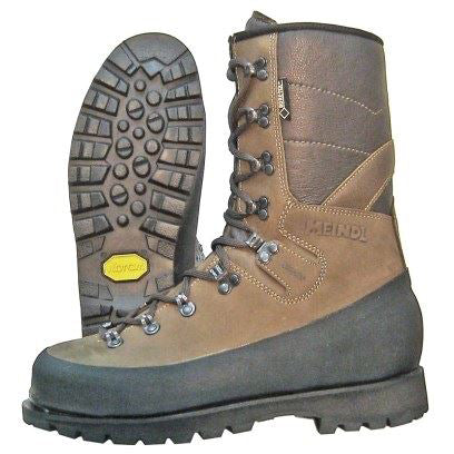 10" Meindl Plain Toe Logger Ground Boot