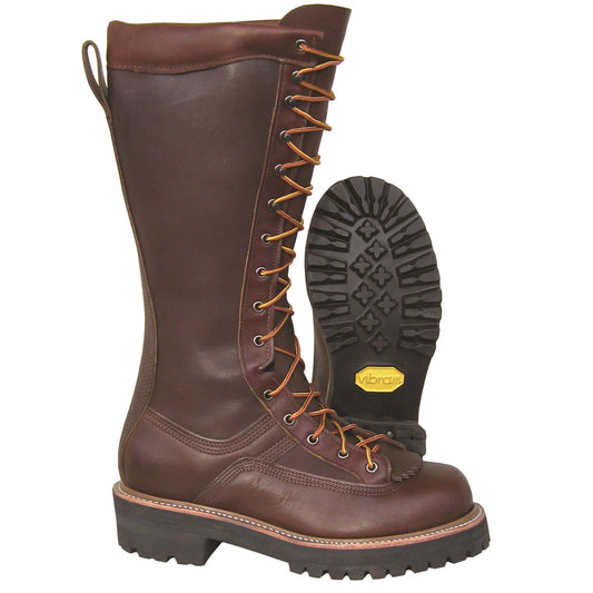 16"  #850 All Leather Powerline Plain Toe