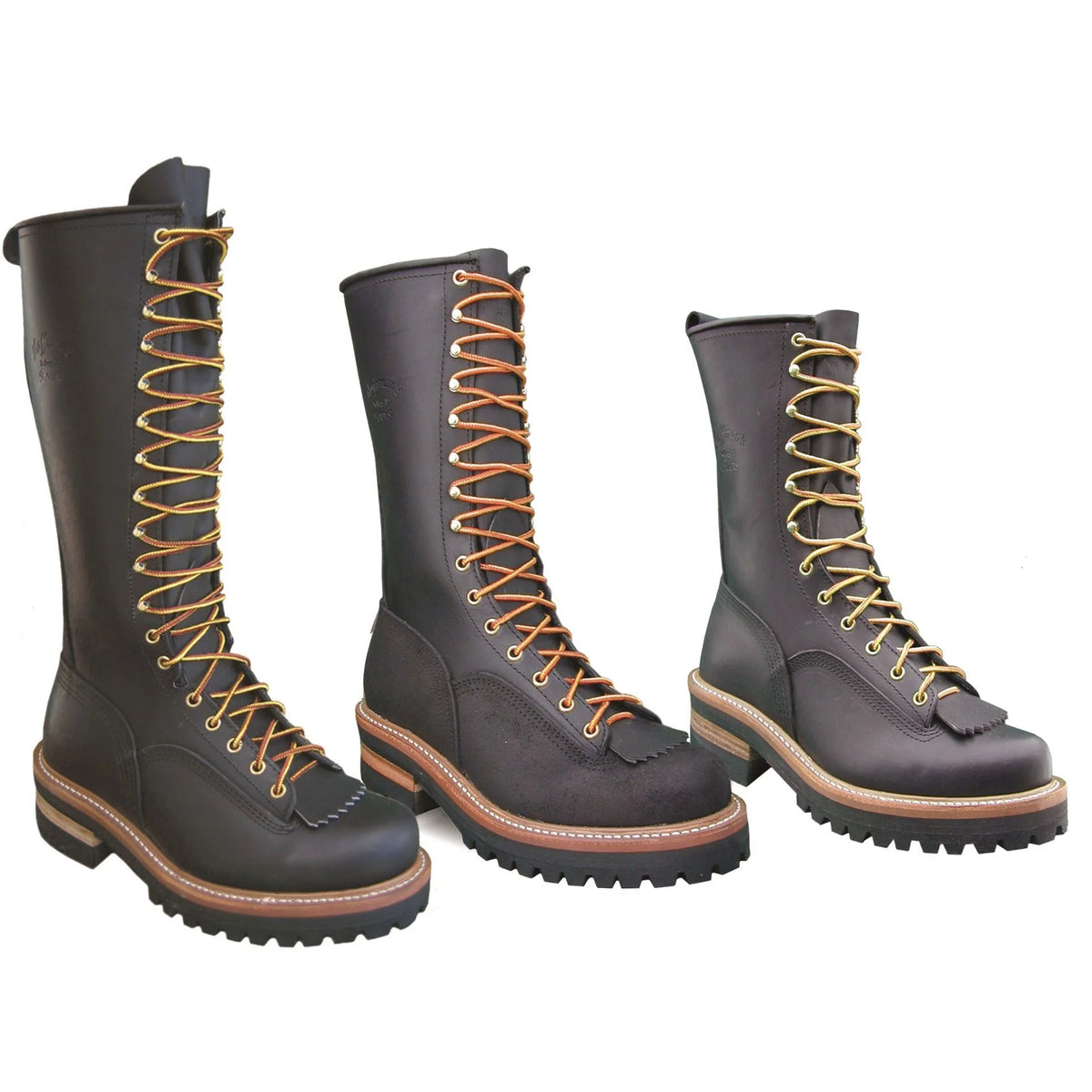 Men\'s Waterproof Mid-Calf Pull-On Rubber Work Boots with Vibram Outsole Mid Calf Waterproof Work Boots For Men | Boot Barn main image 2