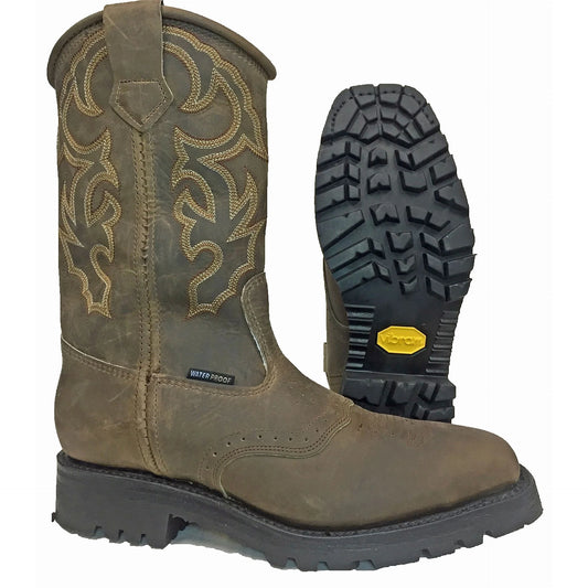 Hoffman Rancher Plain Toe Line Boot