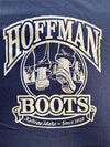 Navy/Silver Logo Tee