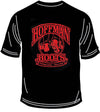 Black/Red Logo Tee