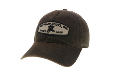 Hoffman Logo Dark Brown Hat