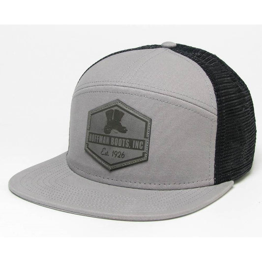 Hoffman Flat Brim Grey/Black Hat