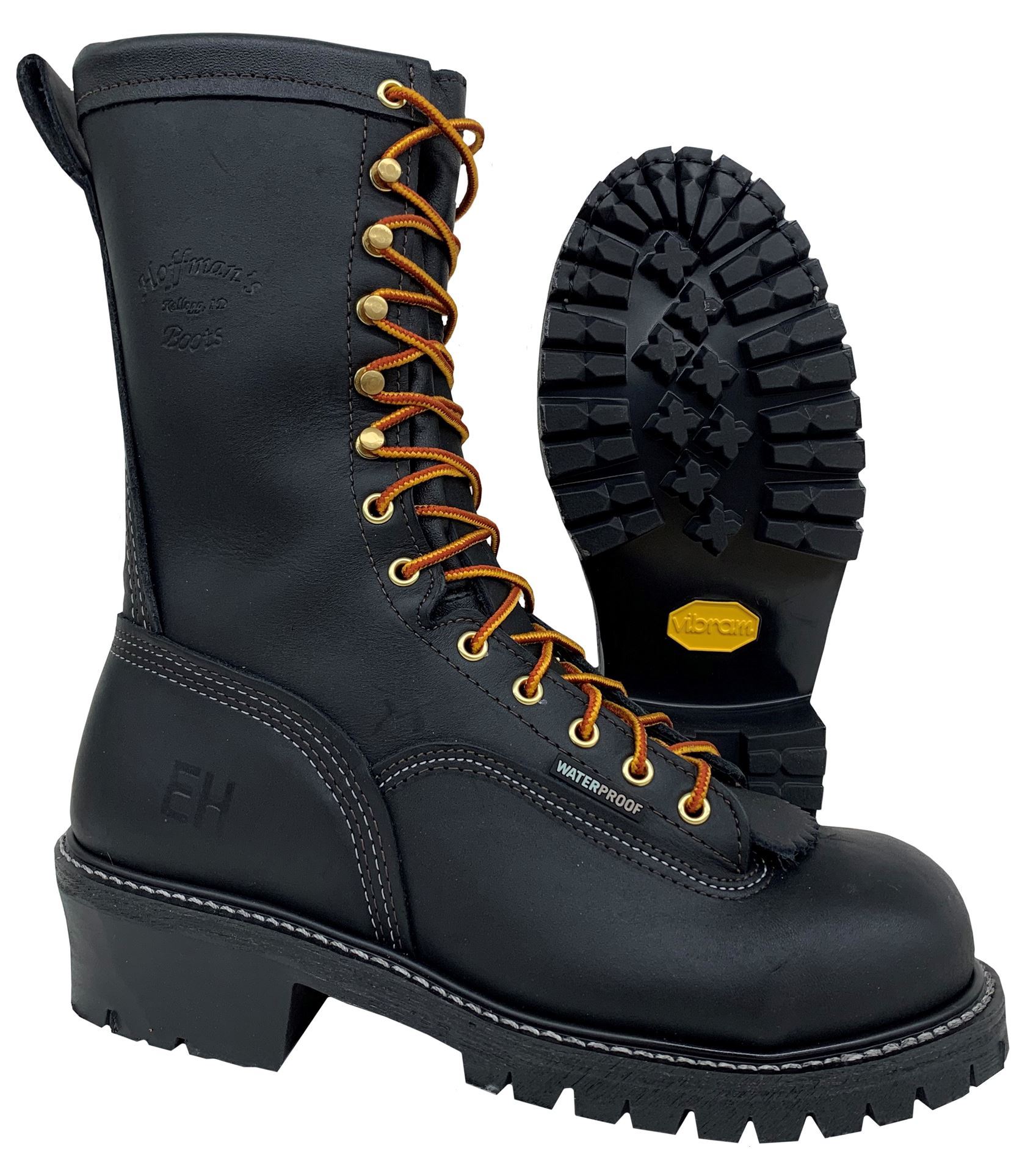 Hoffman military hot sale lineman boots